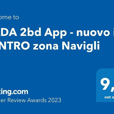 Dada 2Bd App - Nuovo In Centro Zona Navigli Lägenhet Milano Exteriör bild